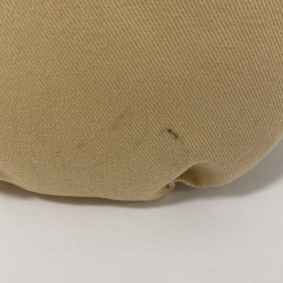 Vintage 60's/70's Fully Embroidered Mini Accent Pillow "Girl by the Duck Pond" - Picture 8 of 11